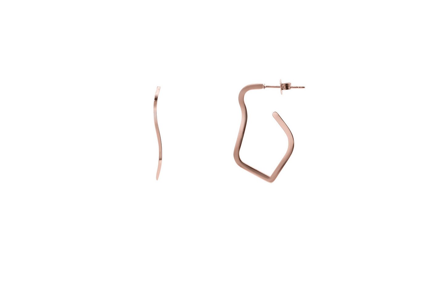 Heideman Paar Ohrstecker Avelina rose goldfarben (Ohrringe, inkl. Geschenkverpackung), Steckohrring Frauen von Heideman