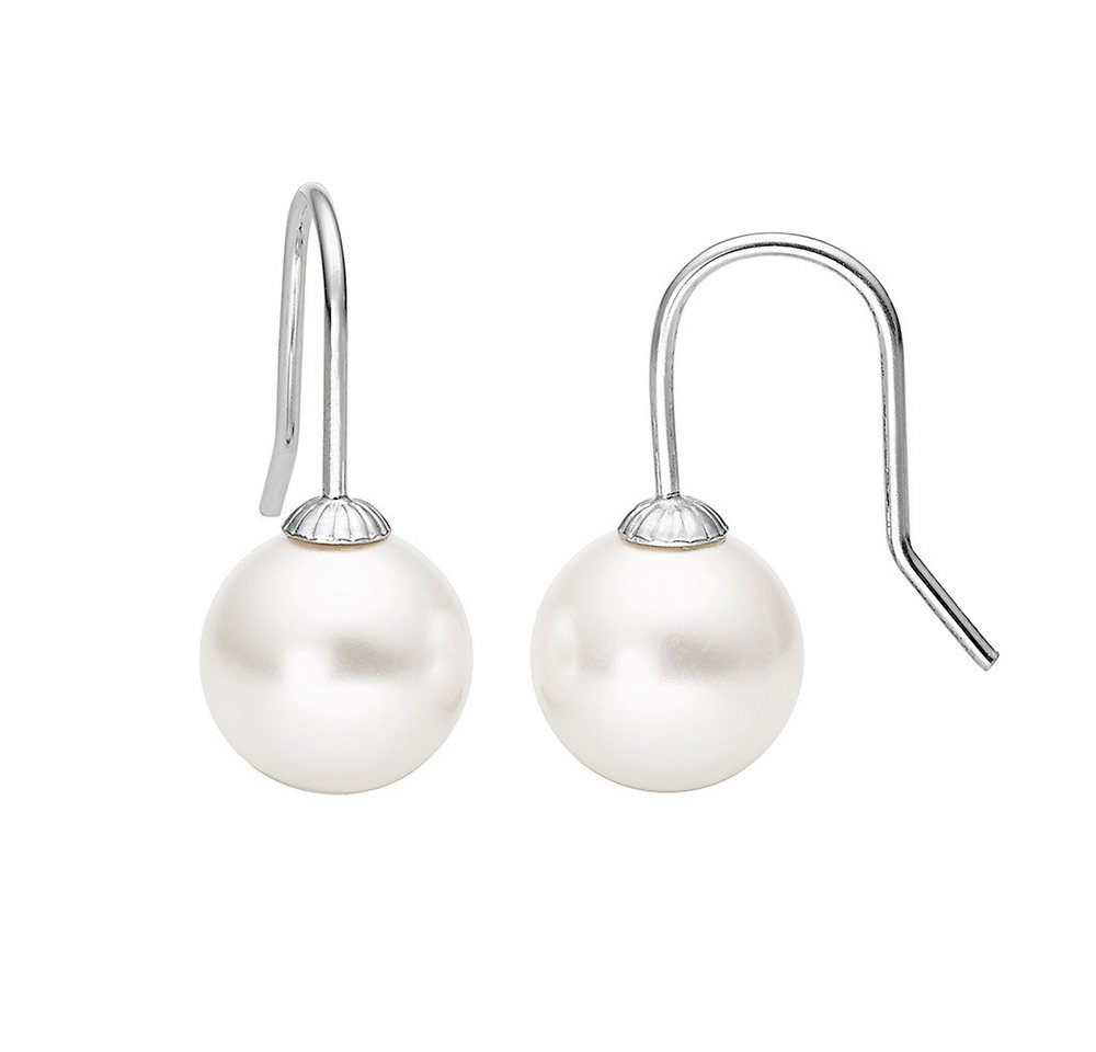 Heideman Paar Ohrstecker Fischhaken Iv Poliert (Ohrringe, inkl. Geschenkverpackung), Perlenohrringe mit Perle weiß oder farbig von Heideman