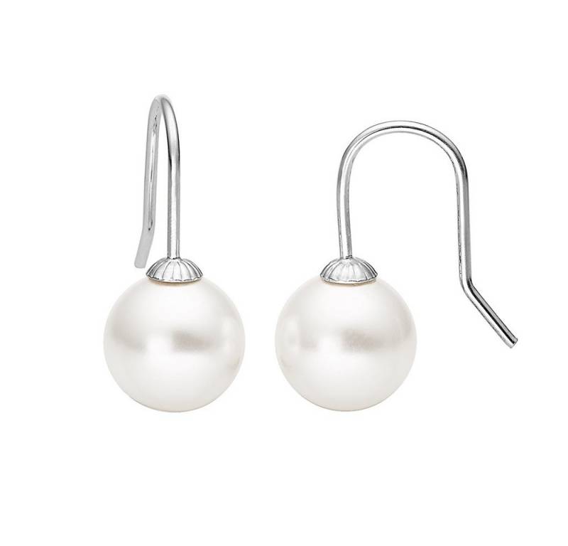 Heideman Paar Ohrstecker Fischhaken Iv Poliert (Ohrringe, inkl. Geschenkverpackung), Perlenohrringe mit Perle weiß oder farbig von Heideman