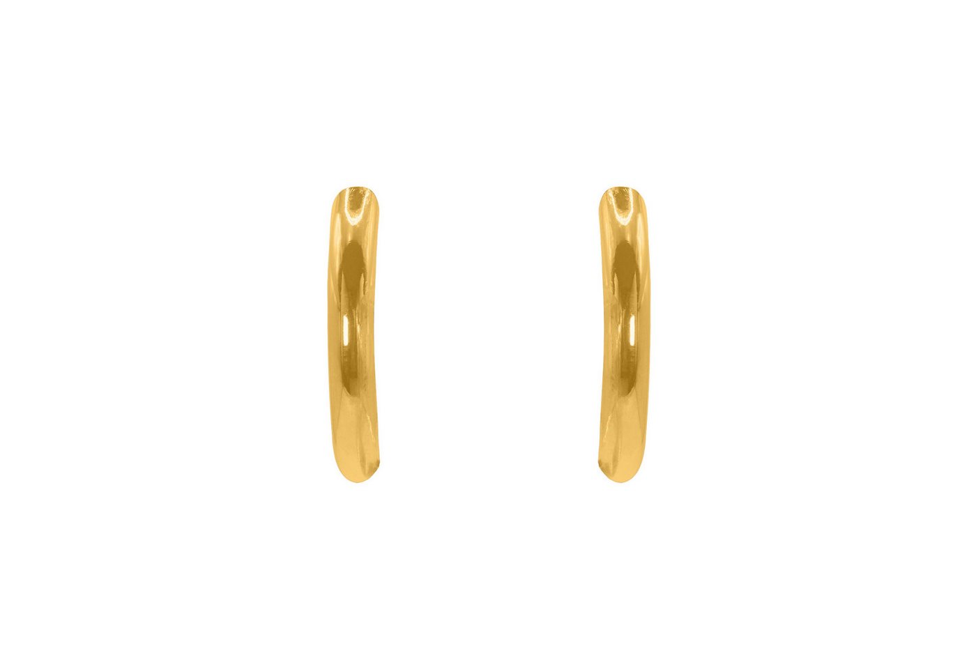 Heideman Paar Ohrstecker Regul goldfarben (Ohrringe, inkl. Geschenkverpackung), schlichte Ohrringe Männer von Heideman