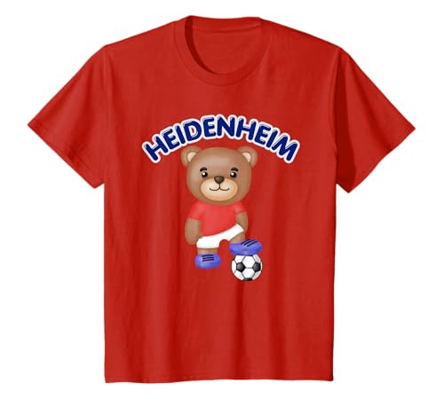 Kinder Heidenheim Fussball Fan Paule Spaß Bär T-Shirt Kinder Heidenheim Fussball Fan Paule Spaß Bär T-Shirt von Heidenheim Geschenk für Fussball Fan Paule Spaß