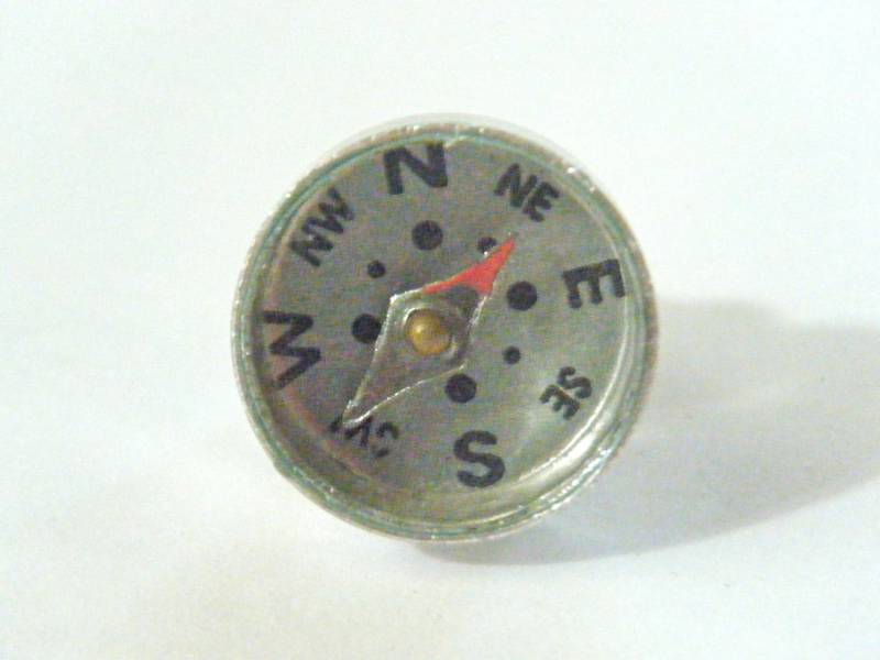 Kompass Krawattennadel Abenteuer Reise Anstecknadel Für Männer von HeidiKindFinds