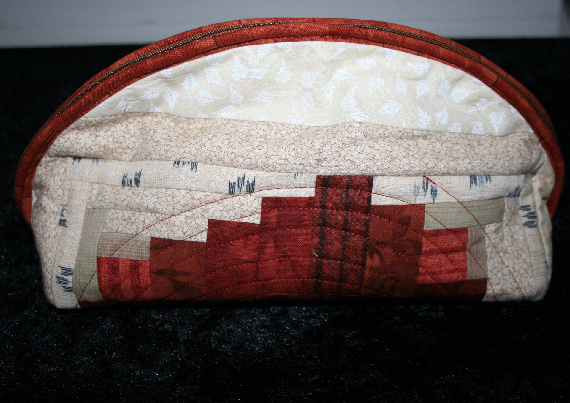 Halbrundes Mäppchen Semi-Circle Case Curved Storage Pouch Half-Moon Bag Rounded Makeup Bag-Circular Toiletry Half-Round Halbrundes Mäppchen Semi-Circle Case Curved Storage Pouch Half-Moon Bag Rounded Makeup Bag-Circular Toiletry Half-Round von HeidisArtDE