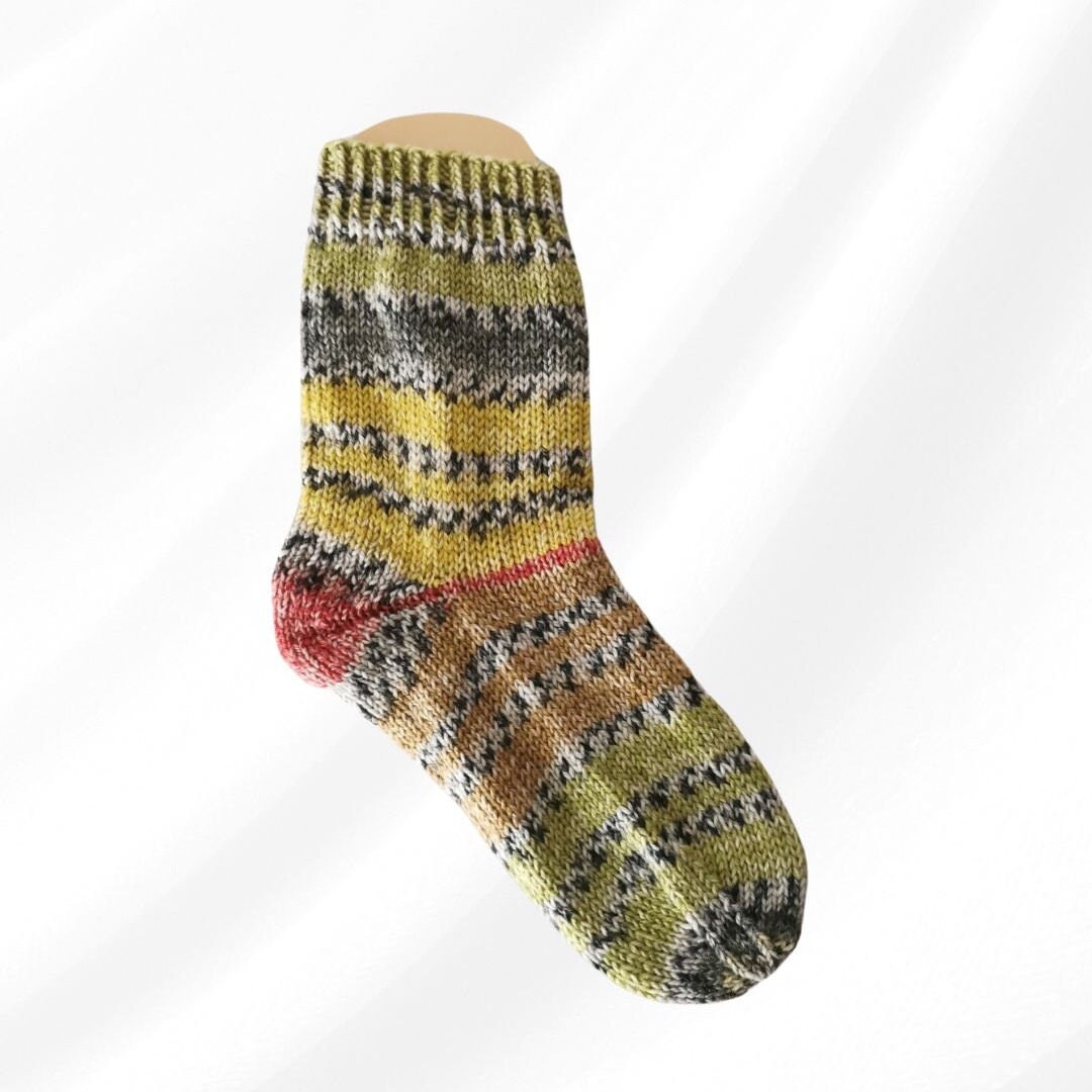 Socken Handgestrickt Für Gr. 28/29 von HeidisHobbythek