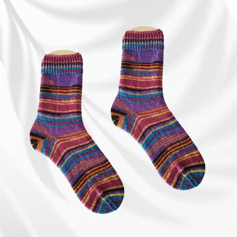 Socken Handgestrickt Für Gr. 42/43 von HeidisHobbythek