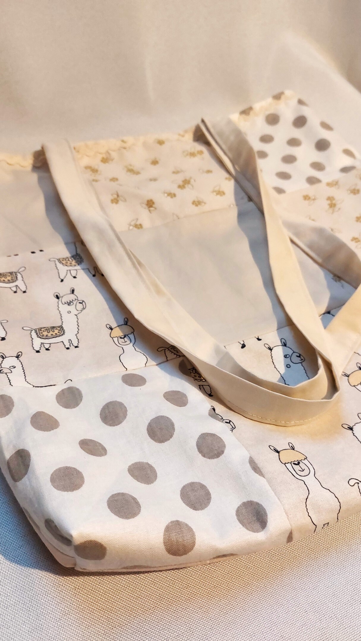 Jutebeutel/Shopper Handgenäht Patchwork Jutebeutel/Shopper Handgenäht Patchwork von HeidisNaehzimmer