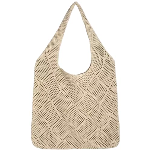 Heidouse Häkelstasche, Boho hohl-out-Mesh-Häkeln, große Kapazität Strandtasche für Frauen Sommer Beach Dating-Einkauf, Totes Heidouse Häkelstasche, Boho hohl-out-Mesh-Häkeln, große Kapazität Strandtasche für Frauen Sommer Beach Dating-Einkauf, Totes von Heidouse