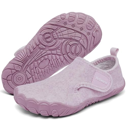 Heiiwarm Pantoffeln Kinder Hausschuhe Kinder Junge Hausschuhe MäDchen Leichtes Gewicht Superfi Rosa 31 von Heiiwarm