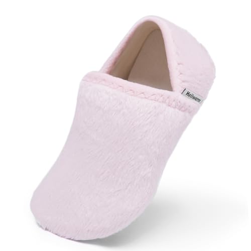 Heiiwarm Hausschuhe Kinde Hausschuhe Kinder Junge Plüschr Pantoffeln Kinder Hausschuhe Für Mädchen Warm House Indoor Schuhe Leichtes Gewicht Rosa 38/39 von Heiiwarm