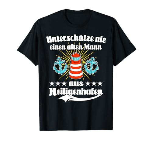 Heiligenhafener Souvenir Männer Heiligenhafen T-Shirt Heiligenhafener Souvenir Männer Heiligenhafen T-Shirt von Heiligenhafen Mann Urlaub Anker Heiligenhafener
