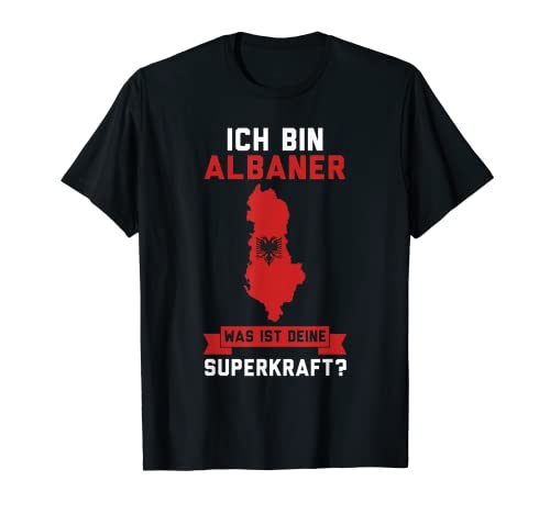 Herren Ich bin Albaner Albanien Heimat T-Shirt Herren Ich bin Albaner Albanien Heimat T-Shirt von Heimat & Albanische Flagge Geschenk