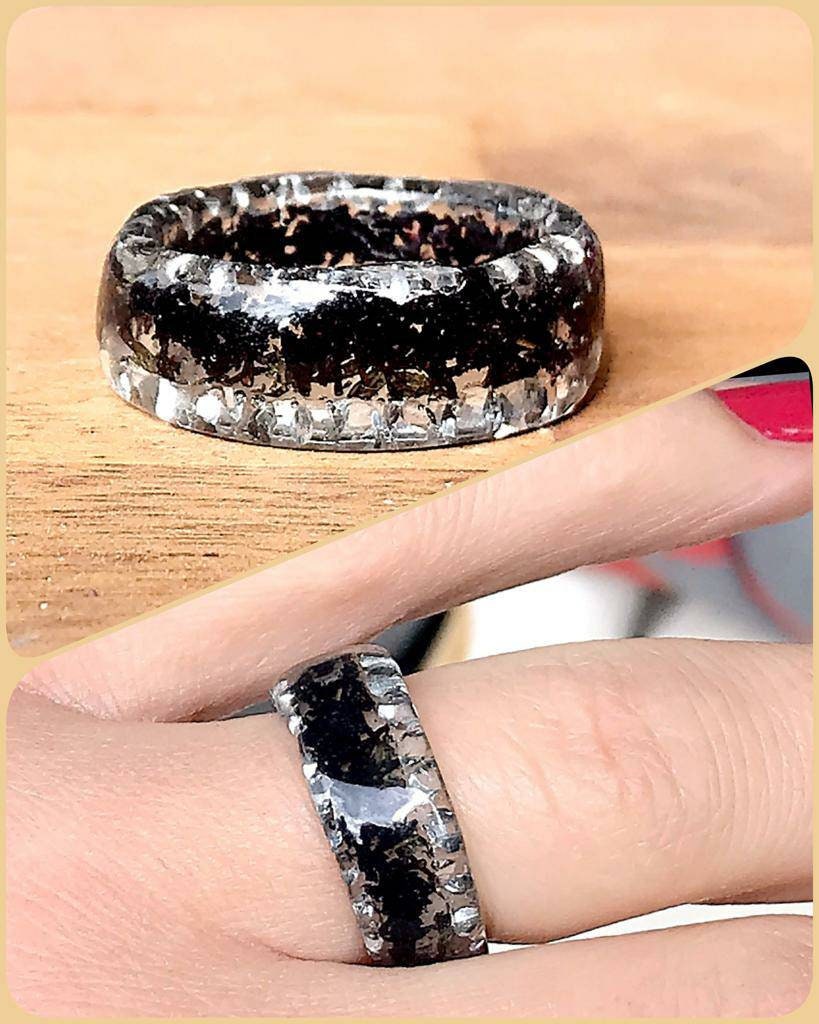 Schwarzer Schatten Ring Schwarzer Schatten Ring von HeimatJuwelen