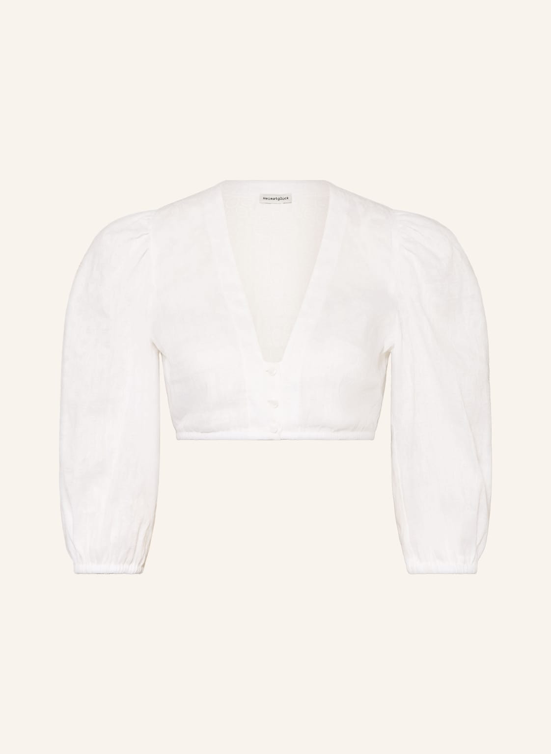 Heimatglück Tracht Dirndlbluse Vivi Mit 3/4-Amr weiss Heimatglück Tracht Dirndlbluse Vivi Mit 3/4-Amr weiss von Heimatglück Tracht
