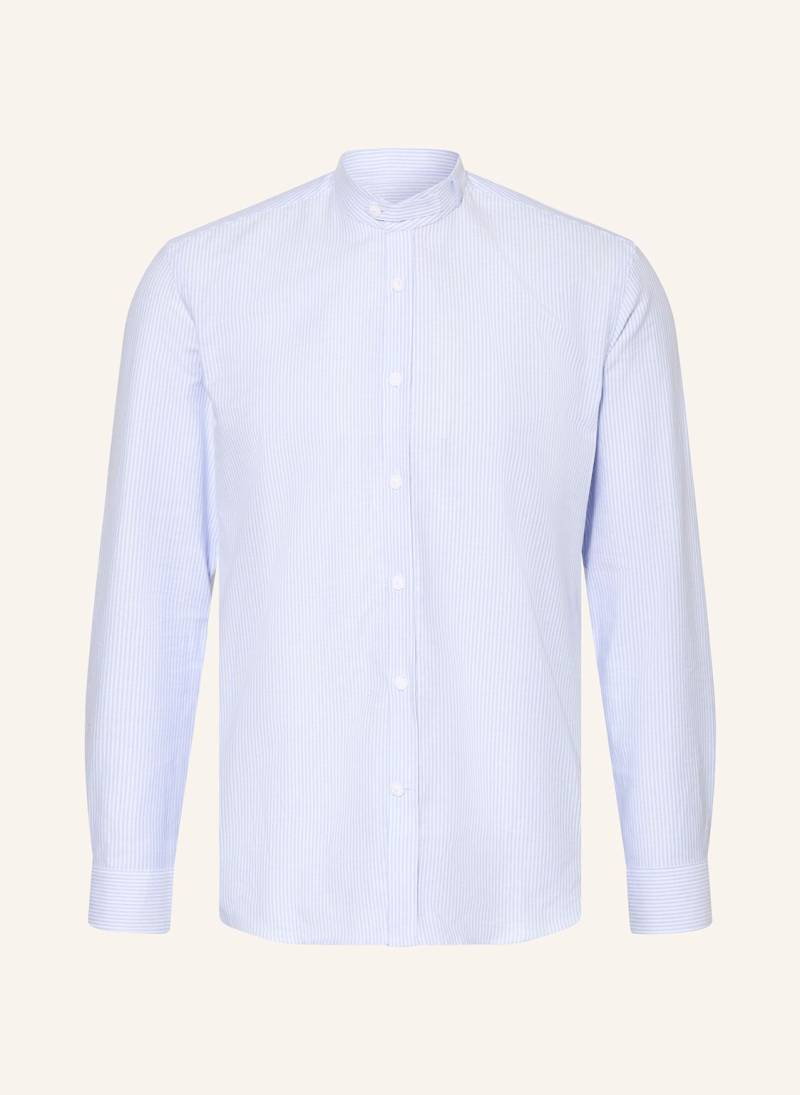 Heimatglück Tracht Trachtenhemd Max Regular Fit Mit Stehkragen blau von Heimatglück Tracht
