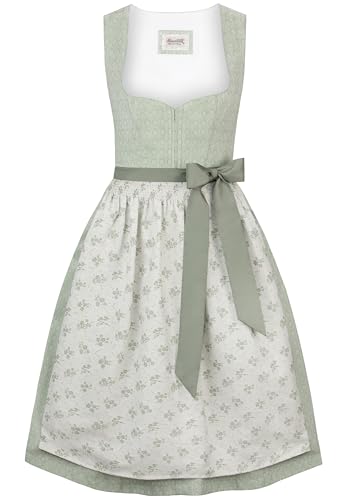 Heimatgwand Damen Angelina Midi Dirndl, Salbei, 34 Heimatgwand Damen Angelina Midi Dirndl, Salbei, 34 von Heimatgwand
