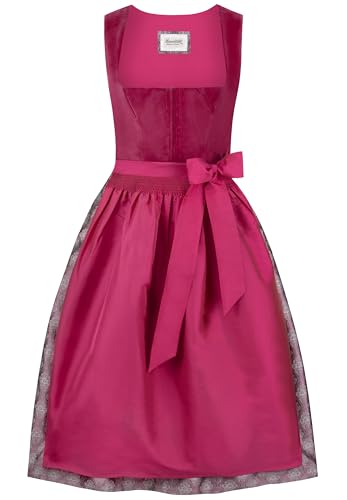 Heimatgwand Damen Dirndl Felicita Kleid Für Besondere Anlässe, Beere, 40 EU Heimatgwand Damen Dirndl Felicita Kleid Für Besondere Anlässe, Beere, 40 EU von Heimatgwand