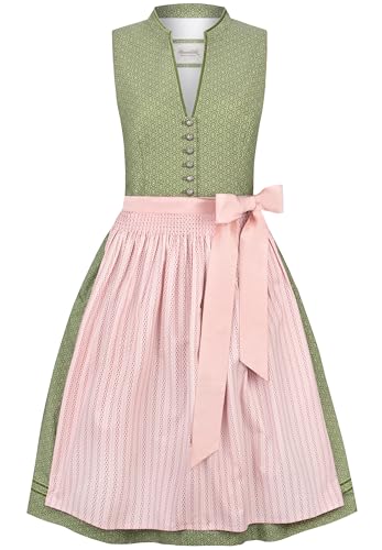 Heimatgwand Damen Natalie Midi Dirndl, grün, 44 Heimatgwand Damen Natalie Midi Dirndl, grün, 44 von Heimatgwand