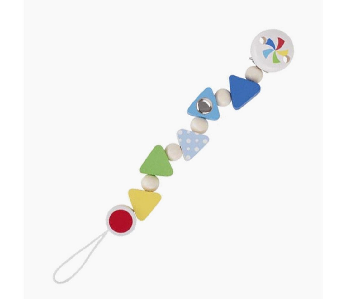 Heimes Schnullerbefestigung Schnullerkette Confetti, (packung, 1-tlg), begeistert Babys und weckt ihre Neugier von Heimes