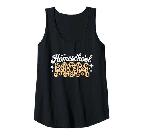 Damen Homeschool Mama Leopard Homeschool Mutter Frauen Tank Top von Heimschule Mutter Entwürfe