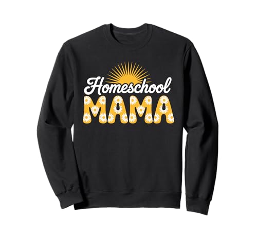 Homeschool Mama Blumen Homeschool Mutter Frauen Sweatshirt von Heimschule Mutter Entwürfe