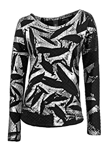 Heine - Best Connections Damen-Shirt Sweatshirt Mehrfarbig Größe 44/46 von Heine