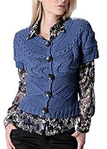 Heine Cardigan Strickjacke aus dem Hause Blau Gr. 42 von Heine