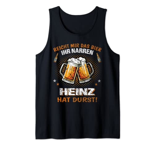 Herren Name Heinz Vorname Feier Tank Top Herren Name Heinz Vorname Feier Tank Top von Heinz Jungen Name Vorname T-Shirt