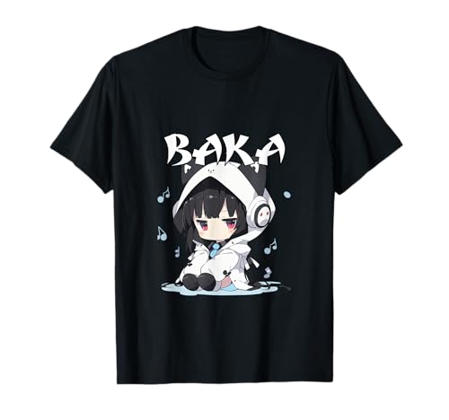 Heinze Design Anime Manga Japan Streetwear Y2K Baka, Anime Manga Kawaii Girl, japanisch, genervt Unisex T-Shirt Schwarz S Heinze Design Anime Manga Japan Streetwear Y2K Baka, Anime Manga Kawaii Girl, japanisch, genervt Unisex T-Shirt Schwarz S von Heinze Design Anime Manga Japan Streetwear Y2K