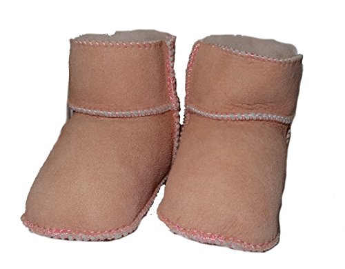 HEITMANN Babyschuhe - Lammfell, Größe:22/23;Farbe:rosé von HEITMANN