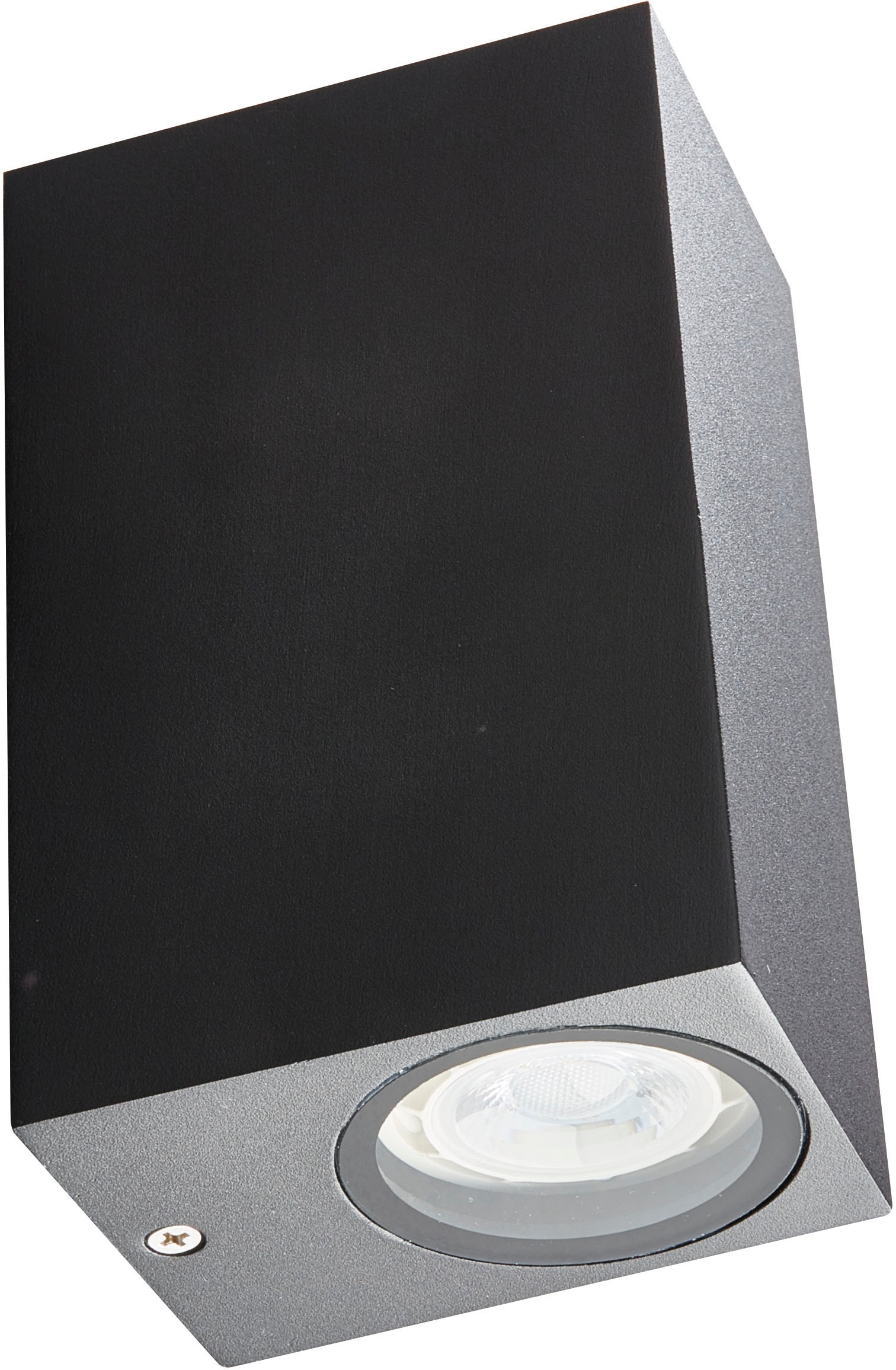 HEITRONIC Außen-Wandleuchte "Ambos" GU10 Wandlampe, Außenleuchte, Lichtaustritt oben und unten von Heitronic