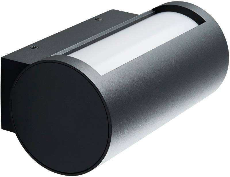 HEITRONIC LED Außen-Wandleuchte "Timor" LED-Board Warmweiß Wandlampe, Außenleuchte, Leuchteinheit 180 drehbar von Heitronic