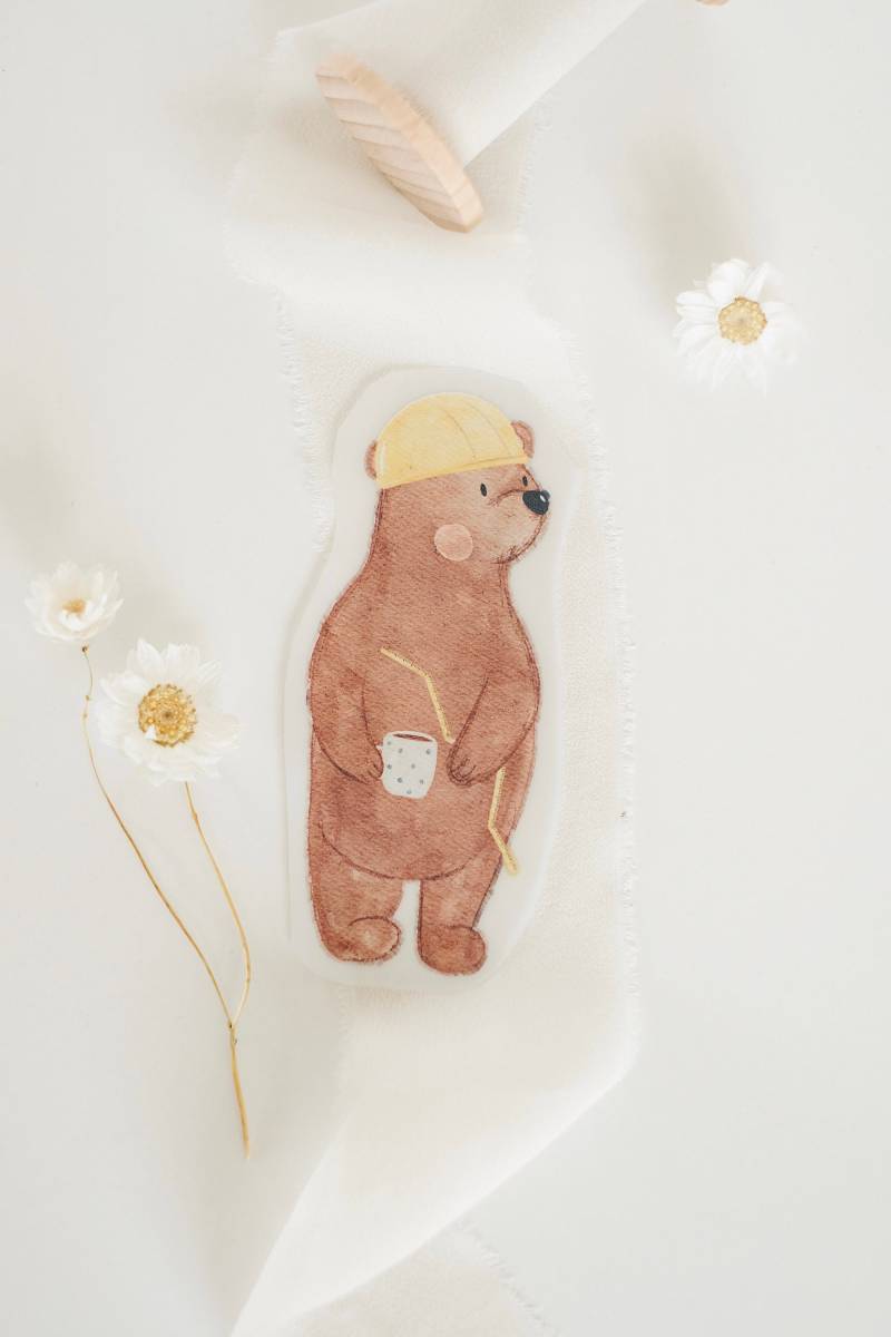 Bügelbild Baustellenbär - Motiv Zum Aufbügeln Auf Kinderkleidung Hej Hanni Art. Nr. Hhs-45088206749963 Bügelbild Baustellenbär - Motiv Zum Aufbügeln Auf Kinderkleidung Hej Hanni Art. Nr. Hhs-45088206749963 von HejHanni
