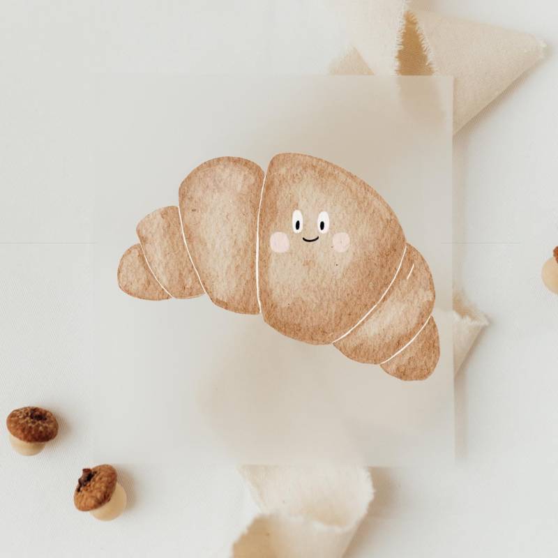 Bügelbild Croissant - Motiv Zum Aufbügeln Auf Kinderkleidung Hej Hanni Art. Nr. Hhs-45088244760843 Bügelbild Croissant - Motiv Zum Aufbügeln Auf Kinderkleidung Hej Hanni Art. Nr. Hhs-45088244760843 von HejHanni