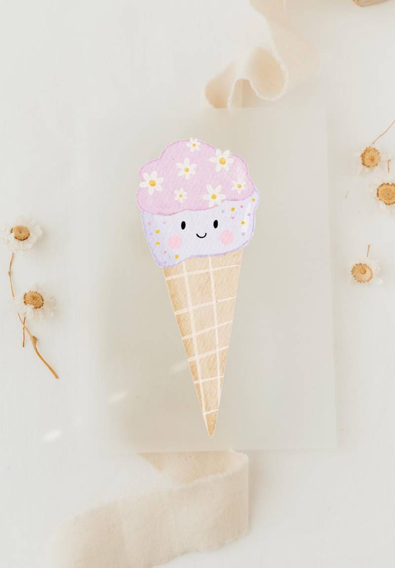 Bügelbild Eis Rosa Mit Blümchen - Motiv Zum Aufbügeln Auf Kinderkleidung Hej Hanni Art. Nr. Hhs-51454869700875 Bügelbild Eis Rosa Mit Blümchen - Motiv Zum Aufbügeln Auf Kinderkleidung Hej Hanni Art. Nr. Hhs-51454869700875 von HejHanni