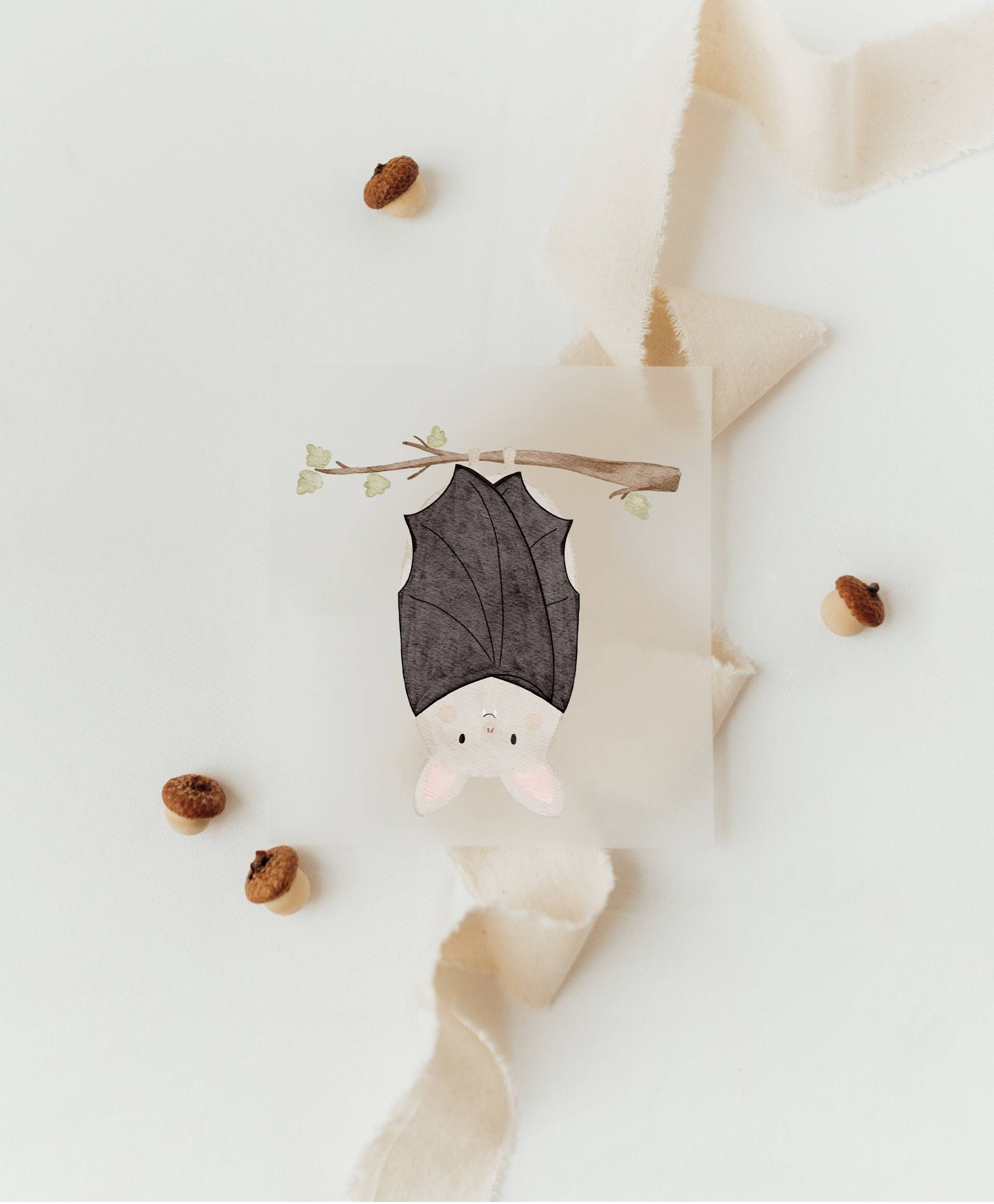 Bügelbild Fledermaus - Motiv Zum Aufbügeln Auf Kinderkleidung Hej Hanni Art. Nr. Hhs-45088259277067 von HejHanni