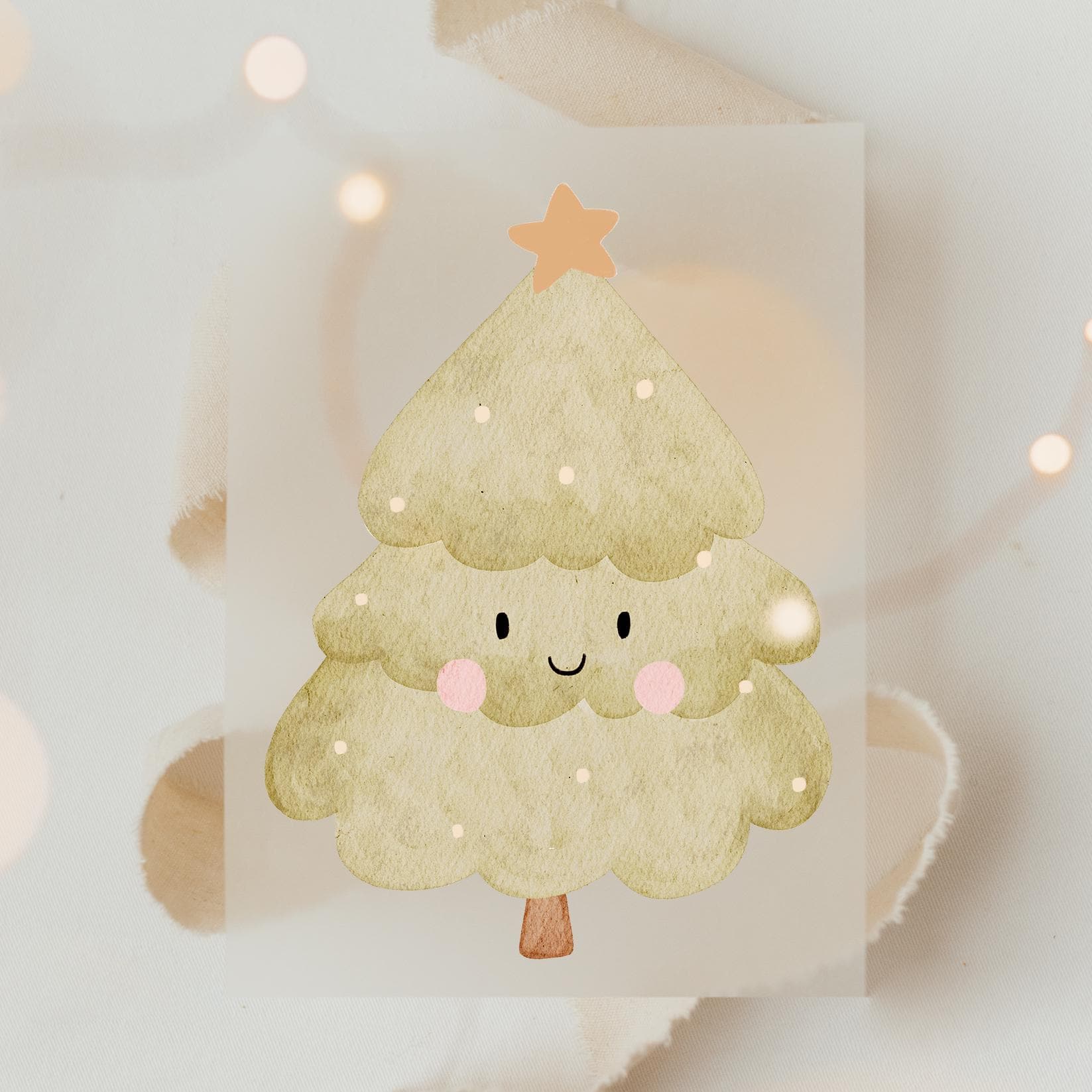 Bügelbild Weihnachten Weihnachtsbaum - Motiv Zum Aufbügeln Auf Kinderkleidung Hej Hanni Art. Nr. Hhs-45926408782091 von HejHanni