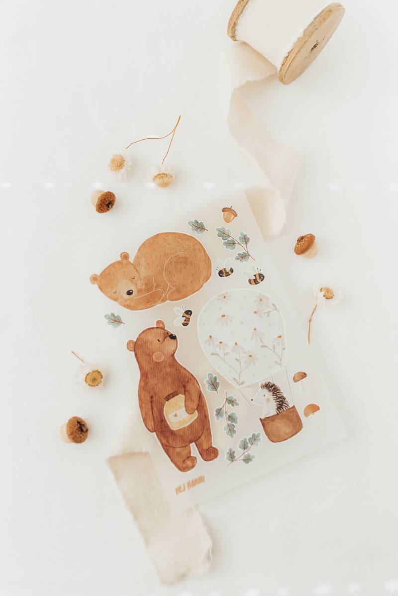 Bügelbilderset Bär Und Igel A5 - Motiv Zum Aufbügeln Auf Kinderkleidung Hej Hanni Art. Nr. Hhs-45088355811595 Bügelbilderset Bär Und Igel A5 - Motiv Zum Aufbügeln Auf Kinderkleidung Hej Hanni Art. Nr. Hhs-45088355811595 von HejHanni