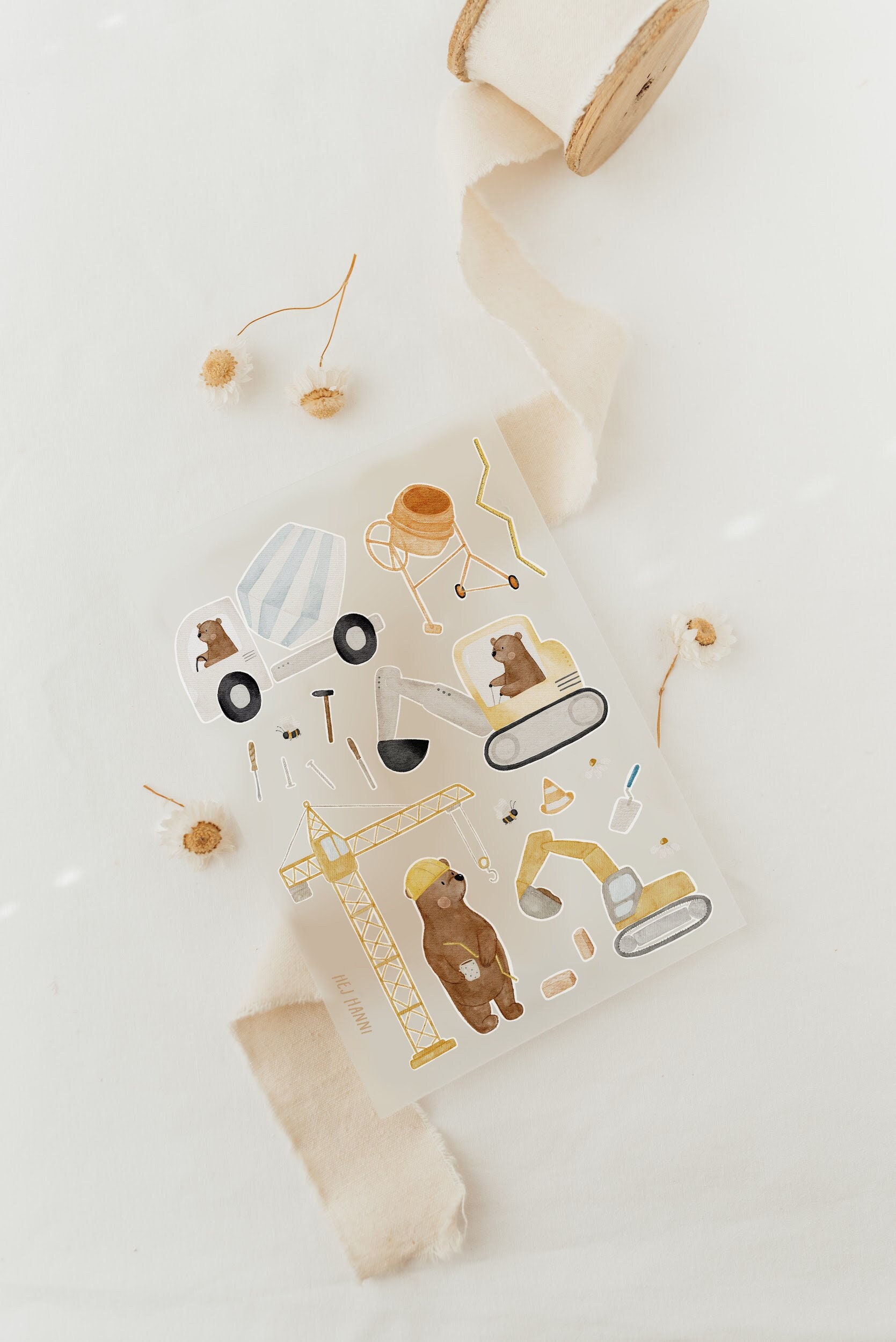 Bügelbilderset Baustelle A5 - Motiv Zum Aufbügeln Auf Kinderkleidung Hej Hanni Art. Nr. Hhs-45088341229835 Bügelbilderset Baustelle A5 - Motiv Zum Aufbügeln Auf Kinderkleidung Hej Hanni Art. Nr. Hhs-45088341229835 von HejHanni