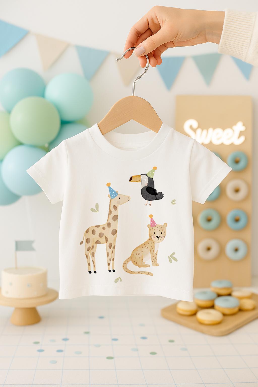 Bügelbilderset Geburtstag Safaritiere - Motiv Zum Aufbügeln Auf Kinderkleidung Hej Hanni Art. Nr. Hhs-51551739740427 Bügelbilderset Geburtstag Safaritiere - Motiv Zum Aufbügeln Auf Kinderkleidung Hej Hanni Art. Nr. Hhs-51551739740427 von HejHanni