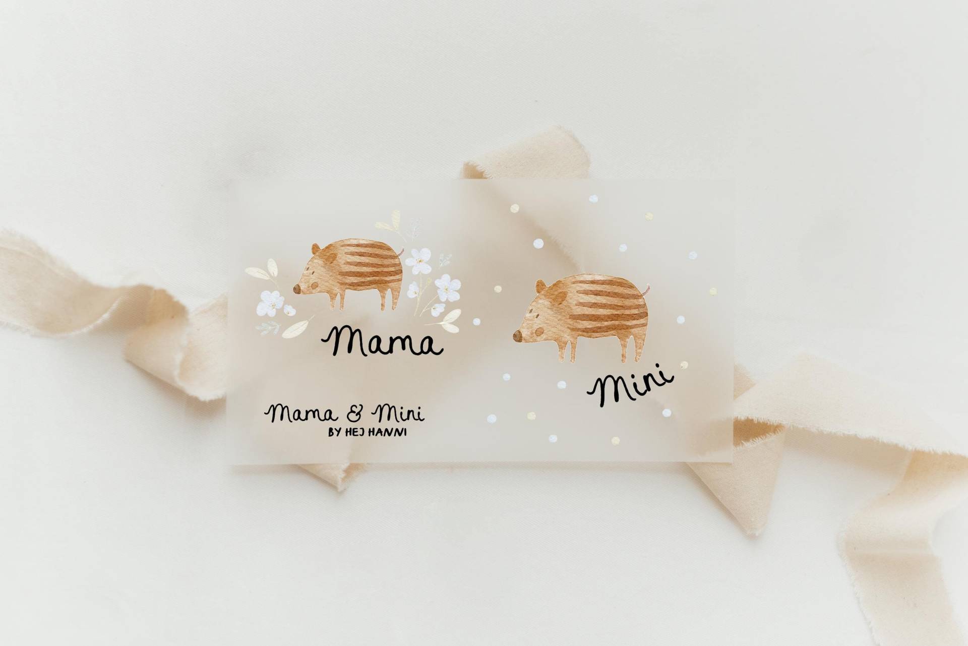 Bügelbilderset Mama & Mini Frischling - Motiv Zum Aufbügeln Auf Kinderkleidung Hej Hanni Art. Nr. Hhs-45670668337419 Bügelbilderset Mama & Mini Frischling - Motiv Zum Aufbügeln Auf Kinderkleidung Hej Hanni Art. Nr. Hhs-45670668337419 von HejHanni
