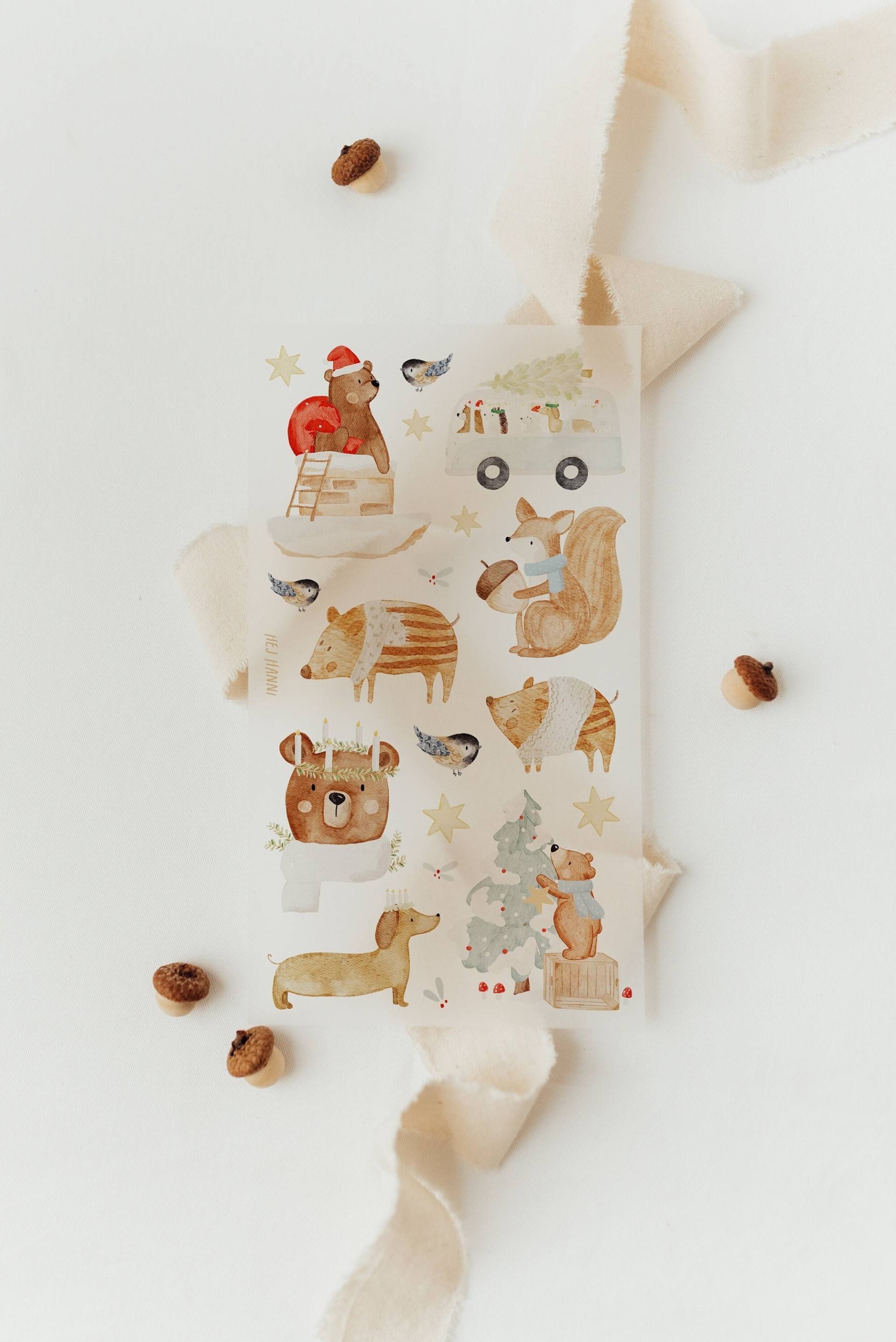 Bügelbilderset Weihnachtstiere 14x25cm - Motiv Zum Aufbügeln Auf Kinderkleidung Hej Hanni Art. Nr. Hhs-45088363970827 Bügelbilderset Weihnachtstiere 14x25cm - Motiv Zum Aufbügeln Auf Kinderkleidung Hej Hanni Art. Nr. Hhs-45088363970827 von HejHanni