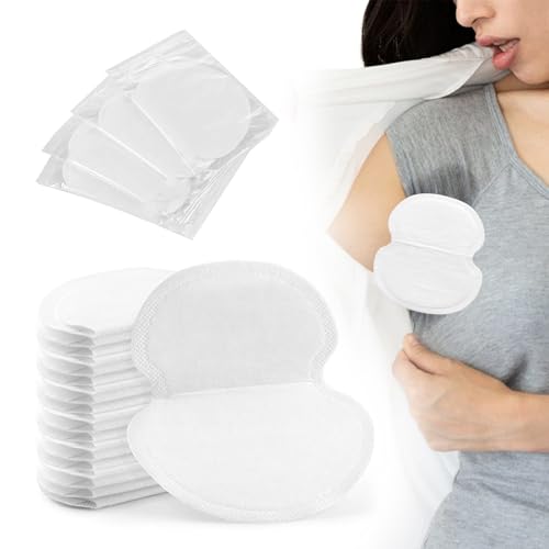 Unadir Einweg-Unterarm-Schweißpads – ultradünne, unsichtbare und selbstklebende schweißabsorbierende Patches für Damen und Herren – stoppt Achselschweiß und Geruch, bleibt den ganzen Tag sicher (100) von Hekmaden