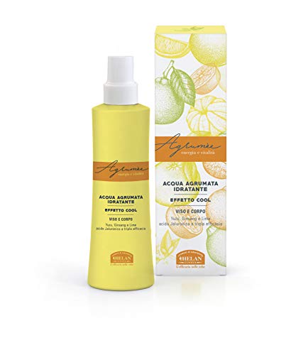 Helan, Agrumèe, duftendes Wasser für Damen, feuchtigkeitsspendend, kühlend, Gesicht und Körper mit Hyaluronsäure und stärkenden Extrakten aus Ginseng und Limette, 100 ml - Made in Italy von Helan
