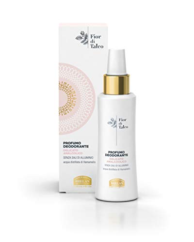 Helan, Fior di Talco - Sanftes Deo Damen Alkoholfrei, Parfum Damen Deospray Damen Hautreinigend, Deodorant Parfüm Frauen gegen Juckreiz & Irritationen, Deo Damen Parfüm Made in Italy, Parfums 100 ml von Helan