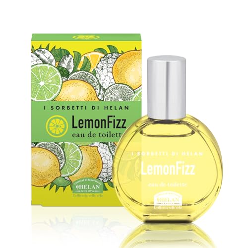 Helan I Sorbetti LemonFizz - Herren und Damen Parfüm mit Zitrone, Ingwer und Vanille, Eau de Parfum Made in Italy, 30 ml von Helan
