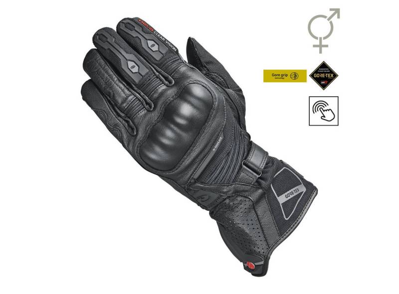 Held Biker Fashion Motorradhandschuhe Held Handschuh Score 4.0 Herren schwarz K11 / KXXL wasserdichter Lederhandschuh mit Gore-Tex Membran von Held Biker Fashion