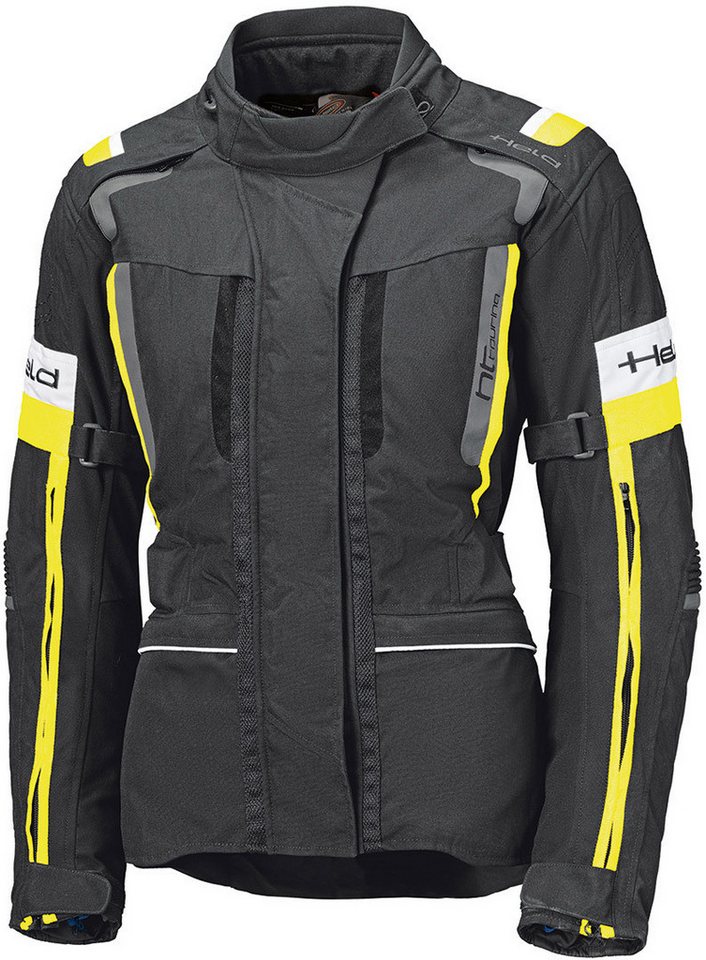 Held Biker Fashion Motorradjacke 4-Touring II wasserdichte Damen Motorrad Textiljacke herausnehmbares Innenfutter,herausnehmbare Membrane,wasserdicht von Held Biker Fashion