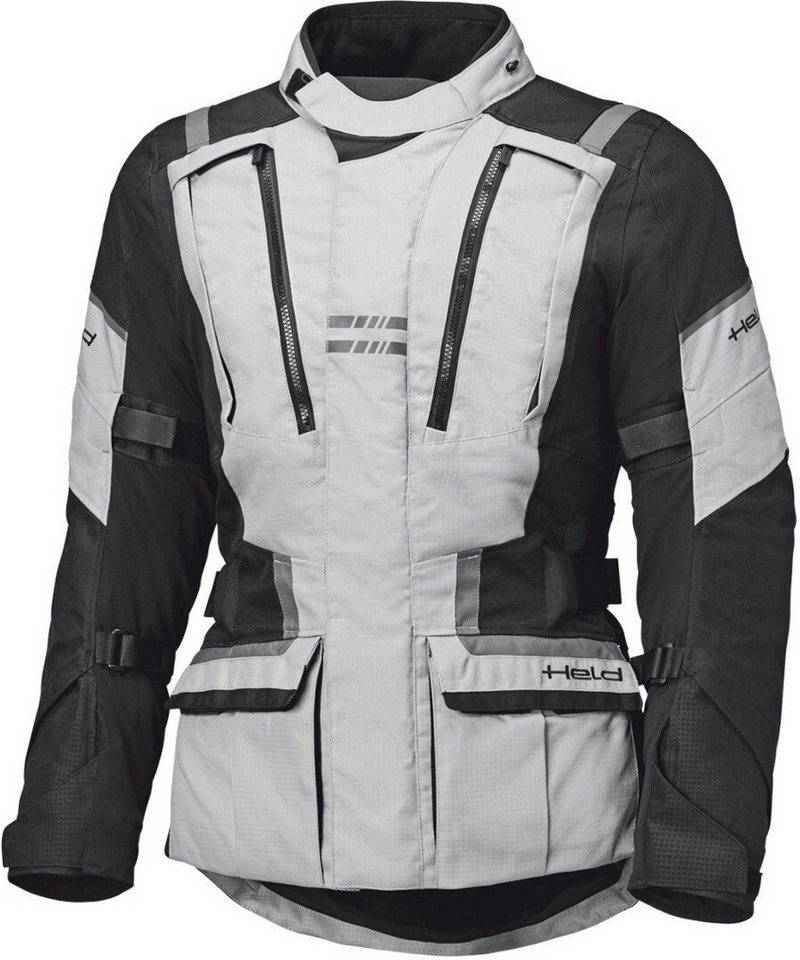 Held Biker Fashion Motorradjacke Hakuna Matata 3 wasserdichte Damen Motorrad Textiljacke Airbag vorbereitet,Ellenbogenprotektoren enthalten,Schulterprotek von Held Biker Fashion