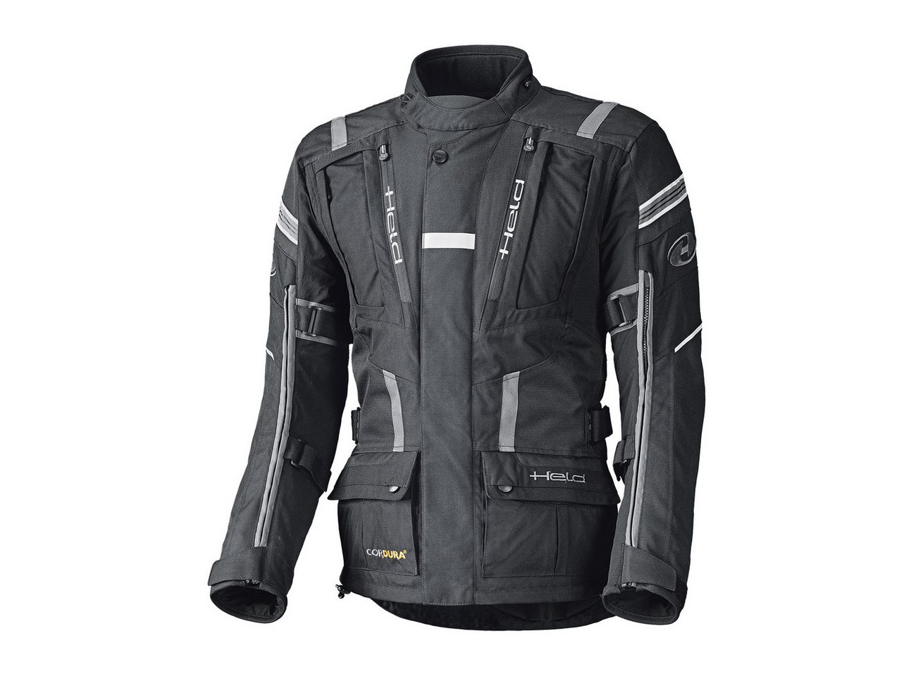 Held Motorradjacke Held Hakuna II Herren Jacke schwarz-grau XXL Protektoren von Held