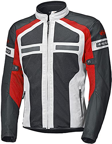 Held Tropic 3.0 Damen Motorrad Textiljacke Grau/Rot L von Held